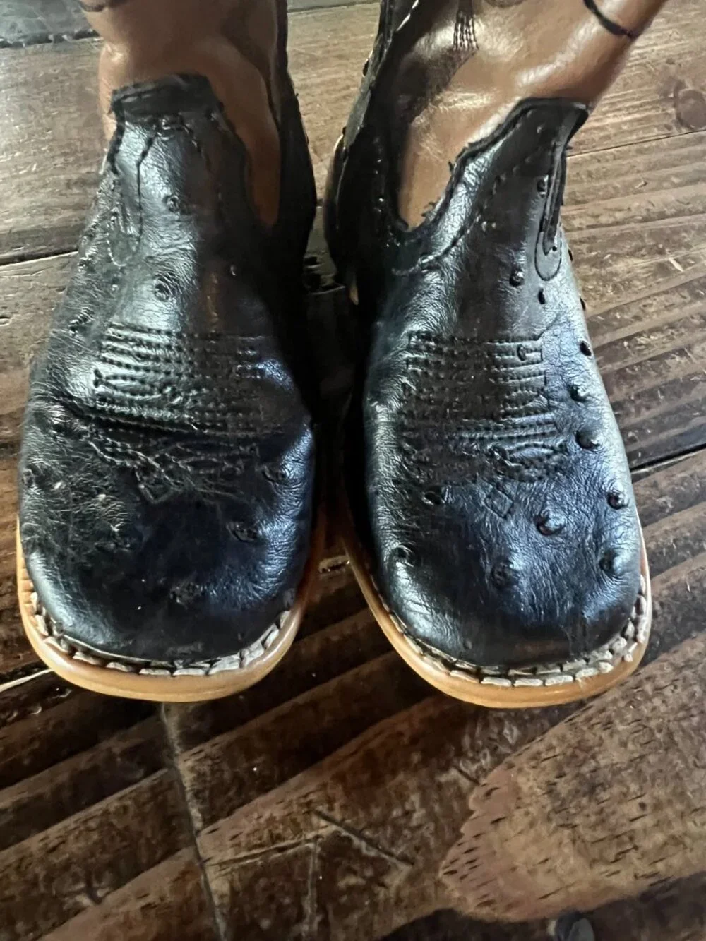 Roper toddler boy western boots size 9